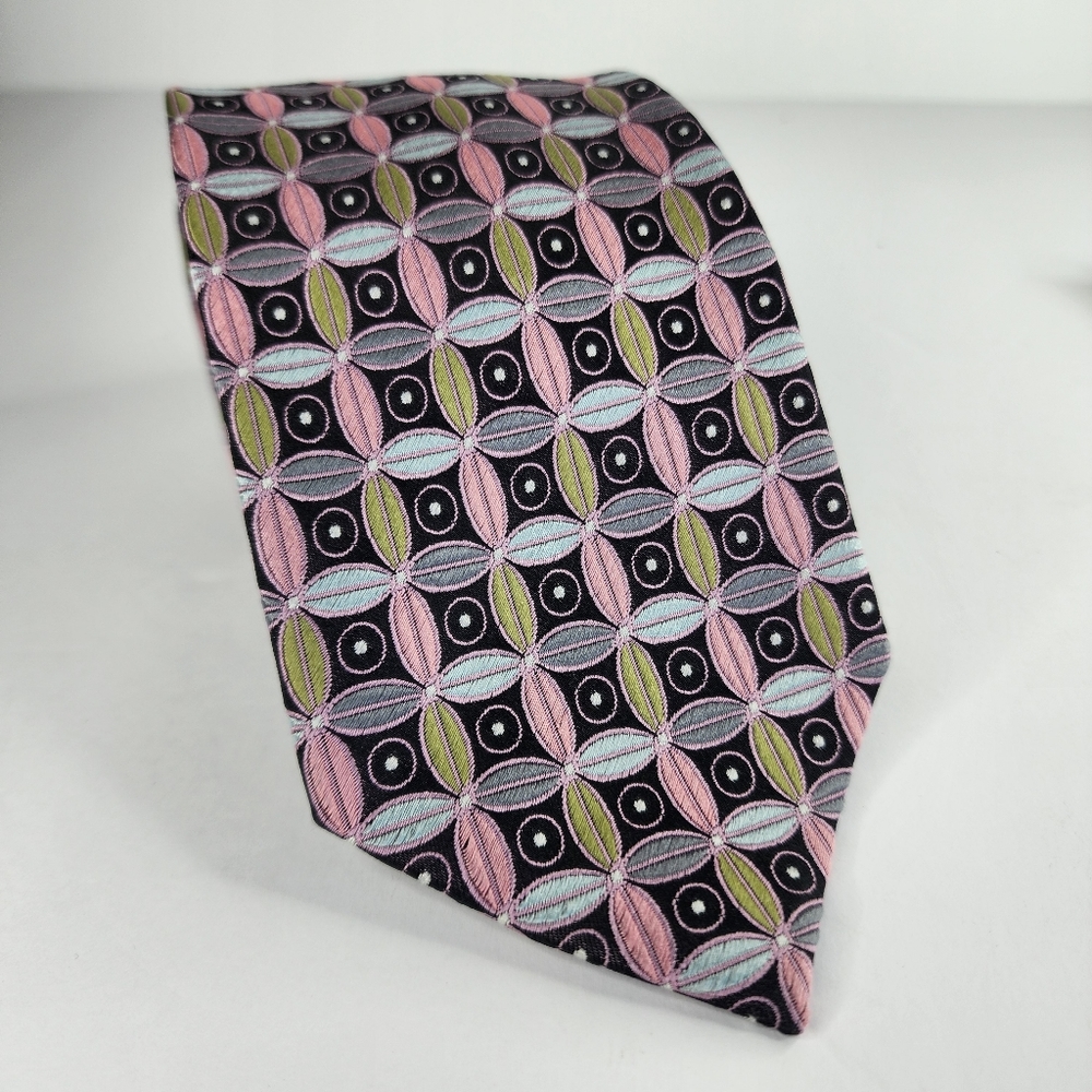 ZIANETTI Italian Silk Pink Tie.